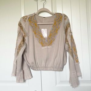 $20 TODAY ONLY NWT Free people cross country top